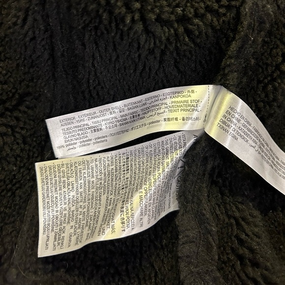 Zara Faux Suede Biker Moto Double Faced Jacket, size XS. - Picture 6 of 6